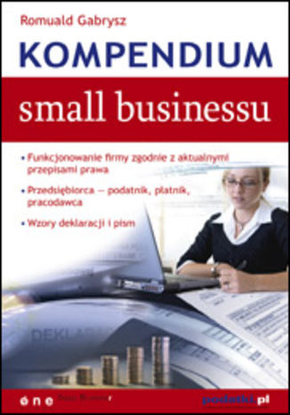 Kompendium small businessu Romuald Gabrysz - okladka książki