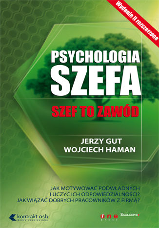 Psychologia szefa. Wydanie II Jerzy Gut, Wojciech Haman - okladka książki