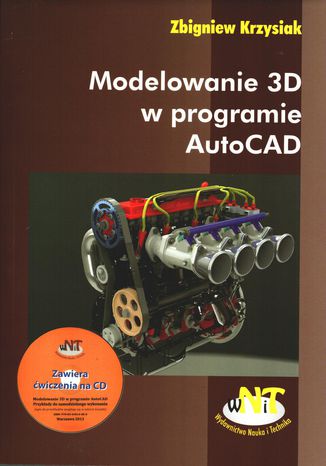 Modelowanie 3D w programie AutoCAD Zbigniew Krzysiak - okladka książki