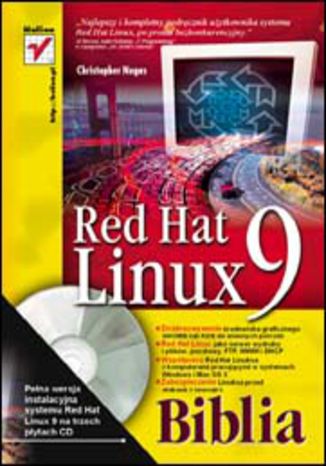 Red Hat Linux 9. Biblia Christopher Negus - okladka książki