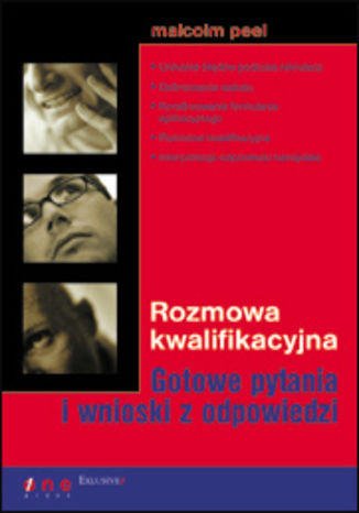 Rozmowa kwalifikacyjna. Gotowe pytania i wnioski z odpowiedzi Malcolm Peel - okladka książki