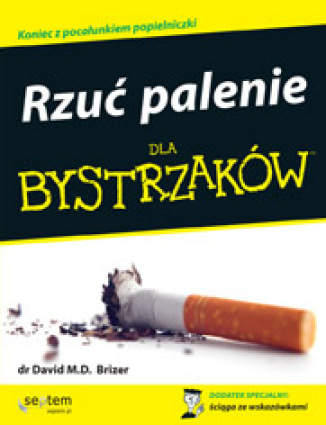 Rzuć palenie dla bystrzaków David Brizer - okladka książki