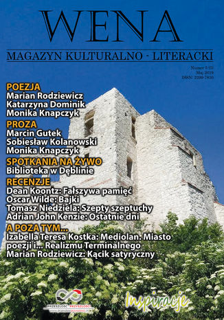 Wena - magazyn kulturalno-literacki, nr 5 Monika Knapczyk - okladka książki