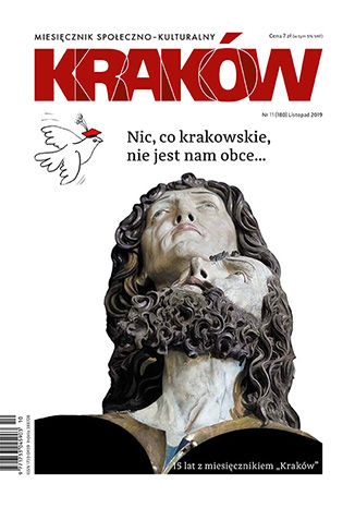 Miesięcznik Kraków, listopad 2019 Miesięcznik Kraków - okladka książki