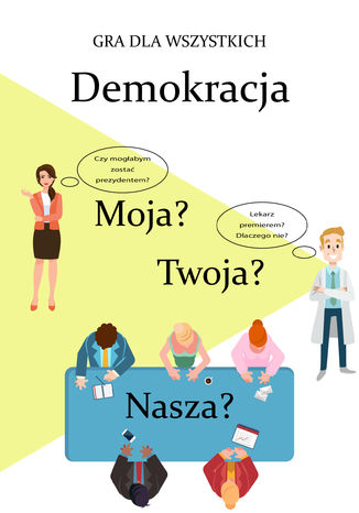 Demokracja- gra obywatelska Przemysław Krupa - okladka książki