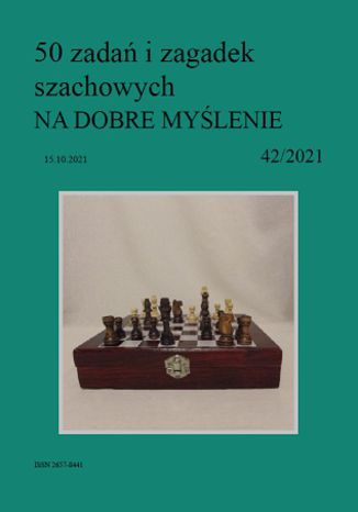 50 zadań i zagadek szachowych NA DOBRE MYŚLENIE 42/2021 Artur Bieliński - audiobook CD