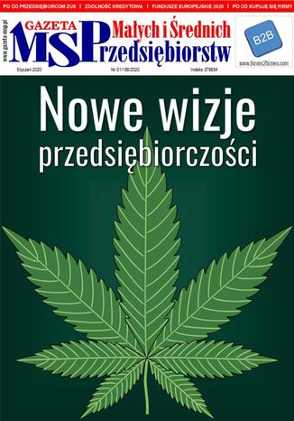 Gazeta MSP styczeń 2020 Tomasz Peplak - okladka książki