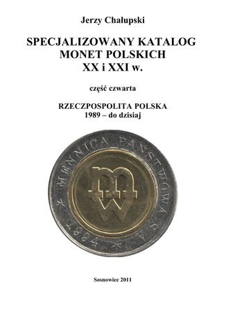 Specjalizowany katalog monet polskich - III RP Jerzy Chałupski - okladka książki