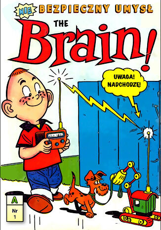 The Brain: Niebezpieczny umysł. Nr 1 Wydawca Alfadelta - okladka książki