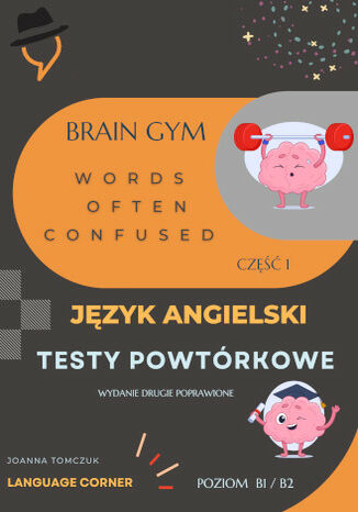 Brain Gym: Words often confused Joanna Tomczuk - okladka książki