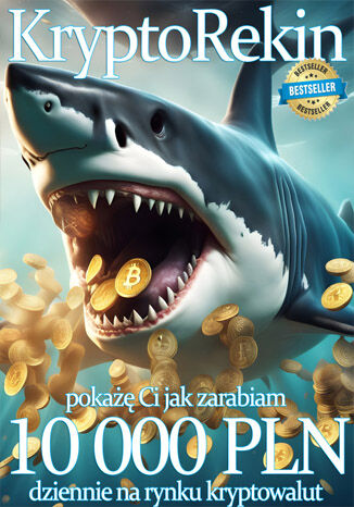 KryptoRekin. Pokażę Ci jak zarabiam 10 000 zł dziennie na rynku krypto Konrad Mach - okladka książki