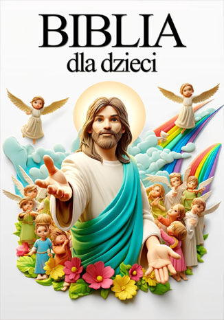 Biblia dla dzieci. Pismo Święte dla dzieci, Biblia na komunię Kazimierz Burakowski - okladka książki