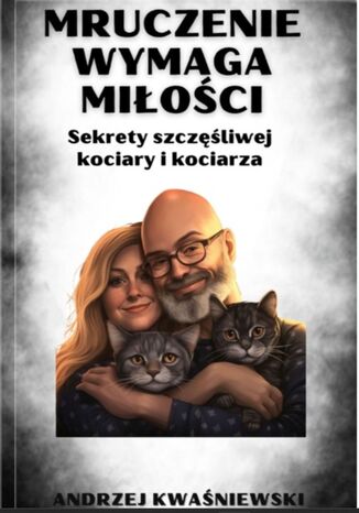 Mruczenie wymaga miłości. Sekrety szczęśliwej kociary i kociarza Andrzej Kwaśniewski - okladka książki