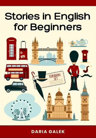 Stories in English for Beginners Daria Galek - okladka książki
