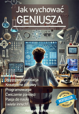 Jak wychować geniusza Aleksandra Hofman - okladka książki