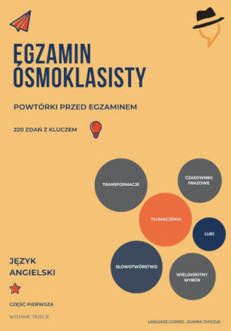 Egzamin ósmoklasisty. Powtórki przed egzaminem. Część 1 Joanna Tomczuk - okladka książki