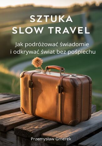 Sztuka slow travel:  Jak podróżować świadomie  i odkrywać świat  bez pośpiechu Przemysław Gmerek - okladka książki