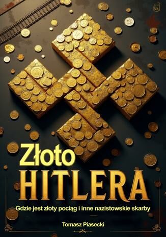 Złoto Hitlera. Gdzie jest złoty pociąg i inne nazistowskie skarby Tomasz Piasecki - okladka książki