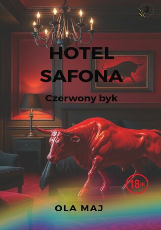 Hotel Safona. Czerwony byk Ola Maj - okladka książki