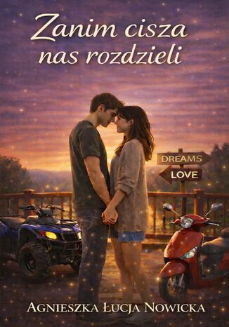 Zanim cisza nas rozdzieli Agnieszka Nowicka - okladka książki