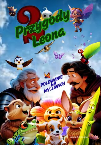 Przygody Leona 2 - Polowanie na myśliwych Adam Szymanik - okladka książki