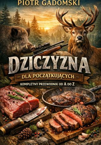 Dziczyzna dla początkujących - kompletny przewodnik od A do Z Piotr Gadomski - okladka książki