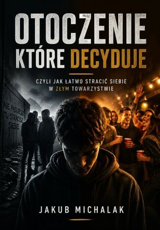 Otoczenie które decyduje czyli jak łatwo stracić siebie w złym towarzystwie Jakub Michalak - okladka książki