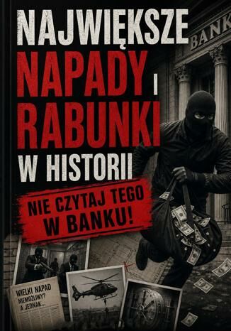 Największe napady i rabunki w historii. Nie czytaj tego w banku! Antoni Kurek - okladka książki