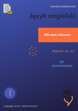 Opanuj homofony Joanna Tomczuk - okladka książki