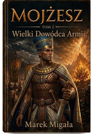 Mojżesz. Tom II: Wielki Dowódca Armii Marek Migała - okladka książki