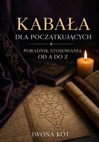 Kabała dla początkujących. Poradnik stosowania od A do Z Iwona Kot - okladka książki