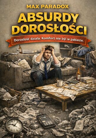 ABSURDY BYCIA DOROSŁYM. Ciągle w biegu, nadal bez sensu Max Paradox - okladka książki