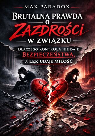Brutalna prawda o zazdrości w związku. Dlaczego kontrola nie daje bezpieczeństwa, a lęk udaje miłość Max Paradox - okladka książki