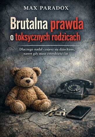 Brutalna prawda o toksycznych rodzicach. Dlaczego nadal czujesz się dzieckiem, nawet gdy masz czterdzieści lat Max Paradox - okladka książki