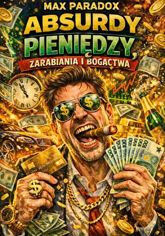 Absurdy pieniędzy. Zarabiania i bogactwa Max Paradox - okladka książki