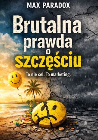 Brutalna prawda o szczęściu. To nie cel. To marketing Max Paradox - okladka książki