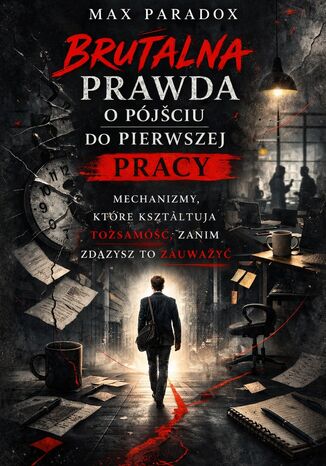 Brutalna prawda o pierwszej pracy. Mechanizmy, które kształtują tożsamość zanim zdążysz to zauważyć Max Paradox - okladka książki