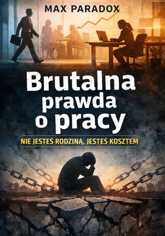 Brutalna prawda o pracy. Nie jesteś rodziną, jesteś kosztem Max Paradox - okladka książki
