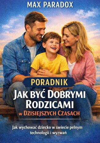 Poradnik jak być dobrymi rodzicami w dzisiejszych czasach. Przewodnik świadomego rodzicielstwa Max Paradox - okladka książki