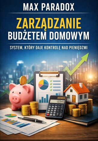 Poradnik zarządzania budżetem domowym. System, który daje kontrolę nad pieniędzmi Max Paradox - okladka książki