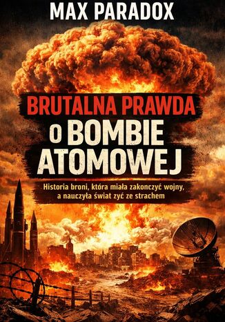Brutalna prawda o bombie atomowej. Historia broni, która miała zakończyć wojny, a nauczyła świat żyć ze strachem Max Paradox - okladka książki