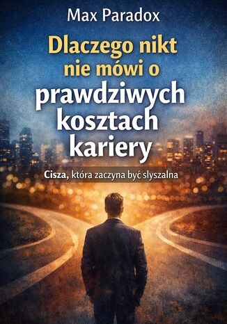 Dlaczego nikt nie mówi o prawdziwych kosztach kariery. Cisza, która zaczyna być słyszalna Max Paradox - okladka książki