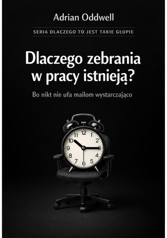 Dlaczego zebrania w pracy istnieją. Bo nikt nie ufa mailom wystarczająco Max Paradox - okladka książki