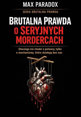 Brutalna prawda o seryjnych mordercach. Dlaczego nie chodzi o potwory, tylko o mechanizmy, które działają bez nas Max Paradox - okladka książki