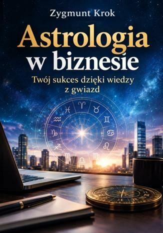 Astrologia w biznesie. Twój sukces dzięki wiedzy z gwiazd Zygmunt Krok - okladka książki