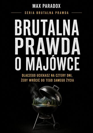Brutalna prawda o majówce. Dlaczego uciekasz na cztery dni, żeby wrócić do tego samego życia Max Paradox - okladka książki