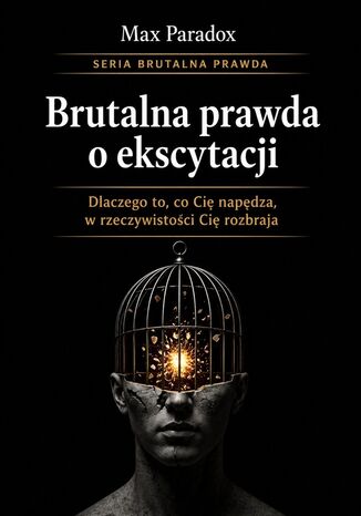 Brutalna prawda o ekscytacji. Dlaczego to, co cię napędza, w rzeczywistości cię rozbraja Max Paradox - okladka książki