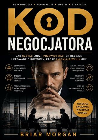 Kod Negocjatora Briar Morgan - okladka książki