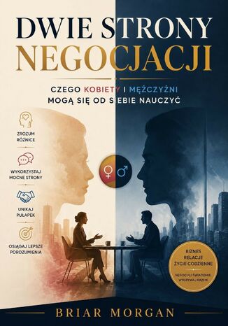 Dwie strony negocjacji Briar Morgan - okladka książki