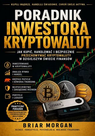Poradnik Inwestora Kryptowalut Briar Morgan - okladka książki